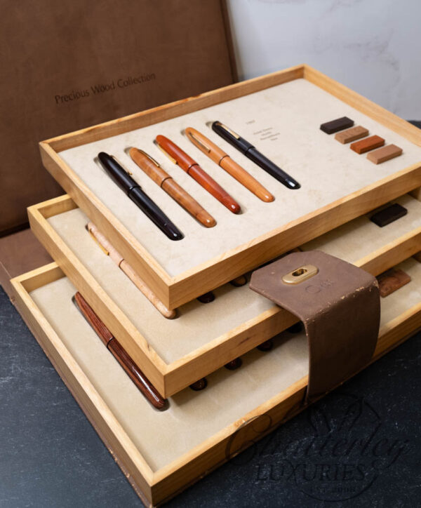 Omas Legni Pregiati Limited Edition Collection of 15 Fountain Pens - Image 3