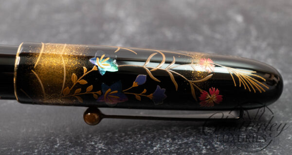 Namiki Yukari Royale Maki-e Fall Flowers Fountain Pen - Image 8