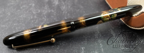 Namiki Yukari Royale Maki-e Morning Glory Fountain Pen - Image 5