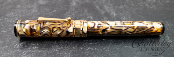 Wahl-Eversharp Oversized Decoband Cracked Ice Fountain Pen - Image 2