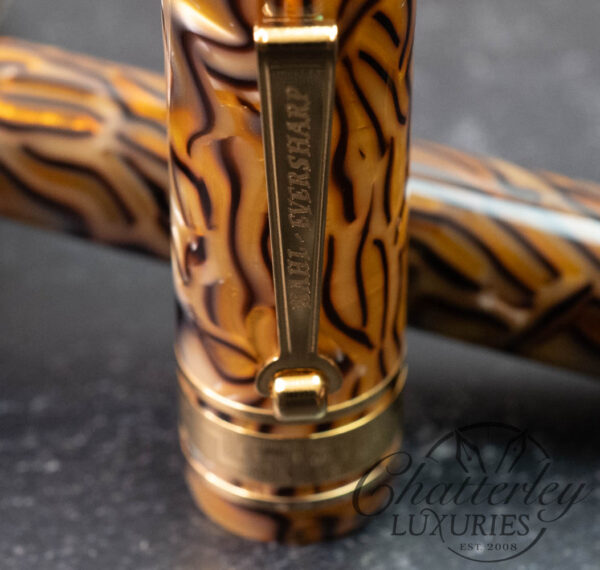 Wahl-Eversharp Oversized Decoband Cracked Ice Fountain Pen - Image 4