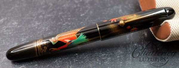 Namiki Yukari Royale Maki-e Kingfisher Fountain Pen - Image 2