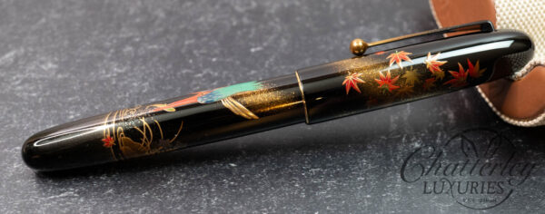 Namiki Yukari Royale Maki-e Kingfisher Fountain Pen - Image 5