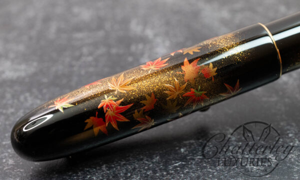 Namiki Yukari Royale Maki-e Kingfisher Fountain Pen - Image 8