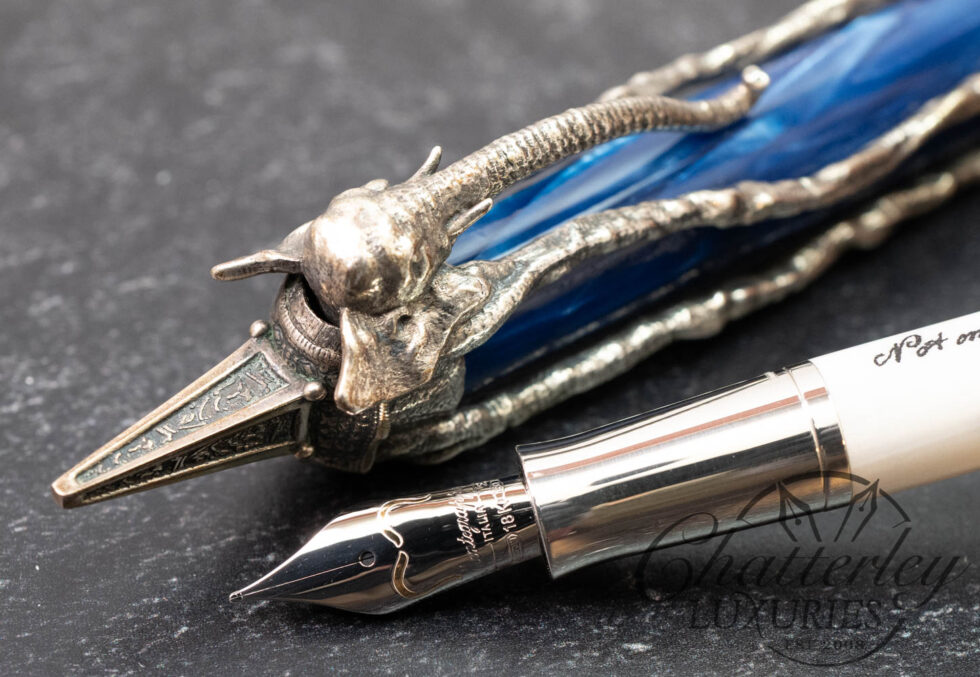 Montegrappa Salvador Dalì Space Elephant Silver Fountain Pen