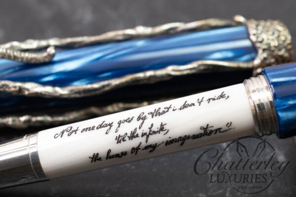 Montegrappa Salvador Dalì Space Elephant Silver Fountain Pen - Image 5