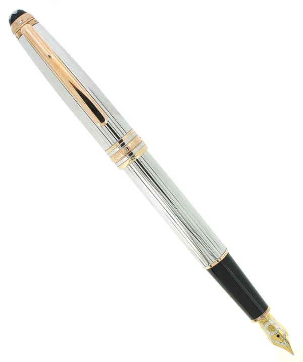 Montblanc 144 Solitaire Pinstripe 75th Anniversary Limited Edition Fountain Pen (SEALED) - Image 3