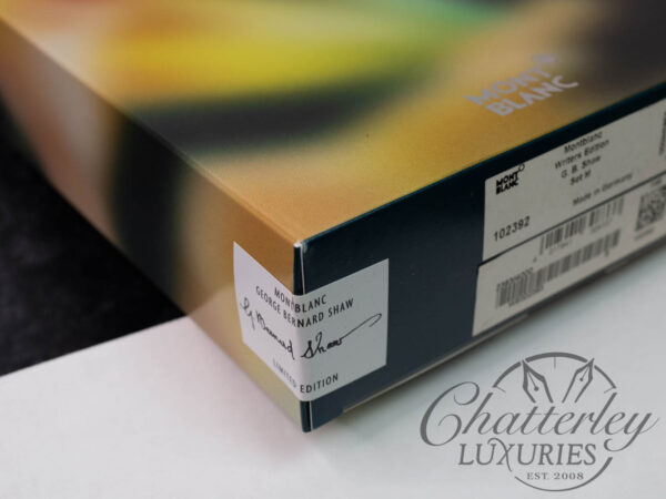 Montblanc George Bernard Shaw Writers Limited Edition Sealed Set - Image 3