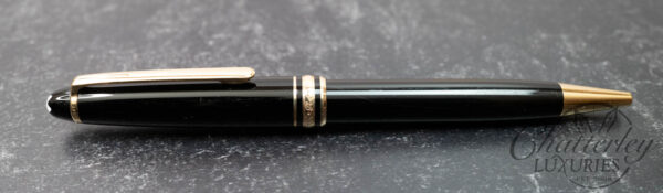 Montblanc Meisterstuck Ballpoint with Yellow Gold Trim - Image 2