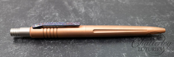 Pena Knives X Series Copper with Mokuti Clip Ballpoint Pen