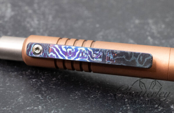 Pena Knives X Series Copper with Mokuti Clip Ballpoint Pen - Image 2