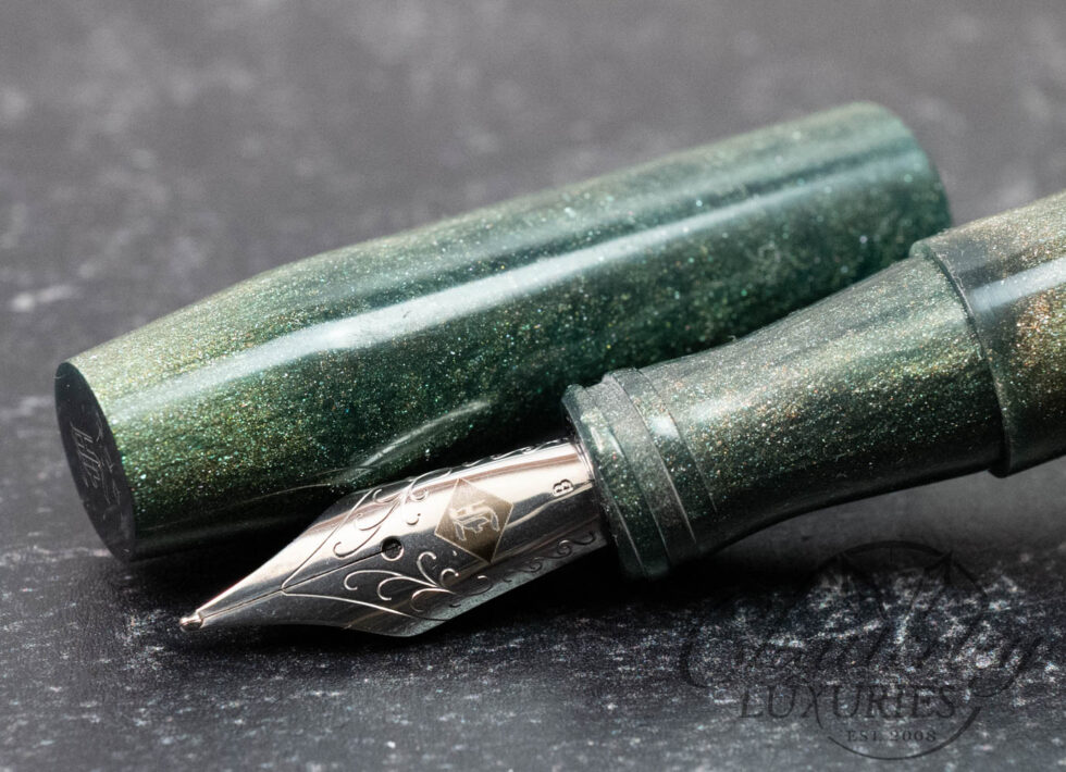 Franklin Christoph Model 45 Diamondcast Green Fountain Pen