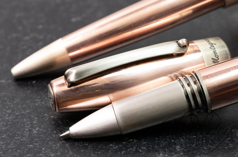 Montegrappa Fortuna Copper Mule Rollerball & Ballpoint Pen set