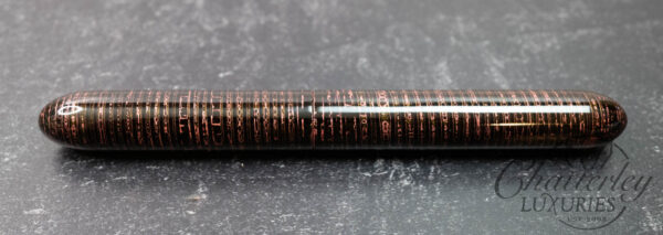 Tamenuri Studio Togidashi Kawari-nuri Copper Rings Fountain Pen - Image 2