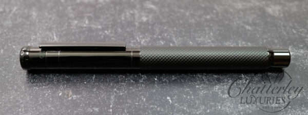 Otto Hutt Design 04 Black Matte Guilloche Fountain Pen Collection - Image 2