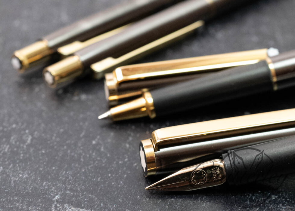 Montblanc Noblesse Slimline Grey Metal 4 Pen Set