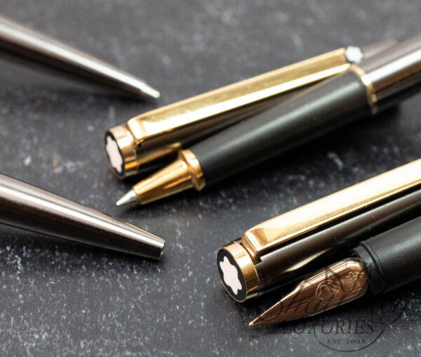 Montblanc Noblesse Slimline Grey Metal 4 Pen Set - Image 3