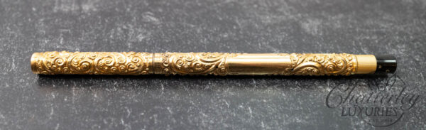 A. A. Waterman Gold Repoussé Full Inlay Fountain Pen - Image 2