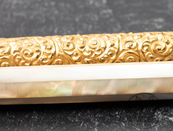 Century Pen Company Mother of Pearl Repoussé Fountain Pen - Image 5