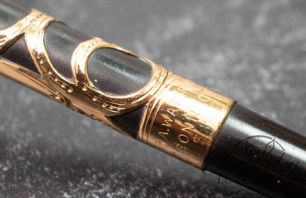 A. A. Waterman & Co. Gold Filigree Overlay BHR Fountain Pen - Image 8