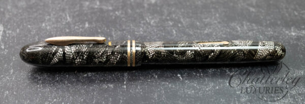 Conklin Endura Symetrik Gray Lizard Skin GFT Fountain Pen - Image 2