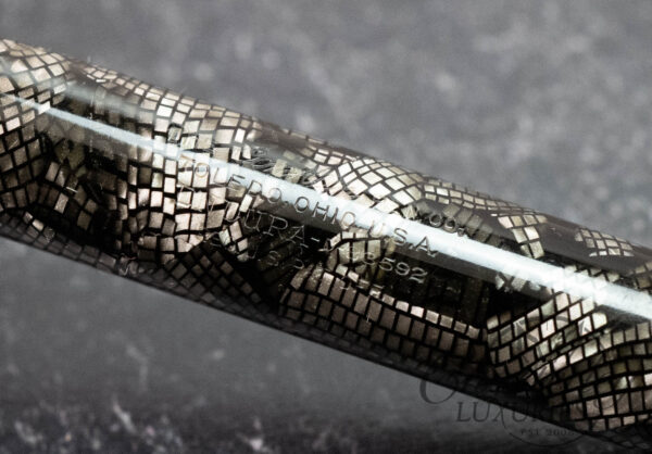 Conklin Endura Symetrik Gray Lizard Skin GFT Fountain Pen - Image 6