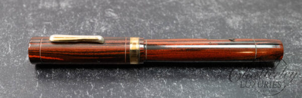 Conklin Endura Oversize Ebonite Woodgrain Fountain Pen - Image 2