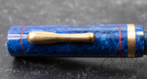Conklin Endura Blue Lapis Senior Fountain Pen - Image 7