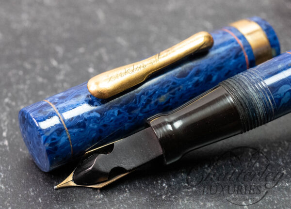 Conklin Endura Blue Lapis Junior Fountain Pen - Image 3