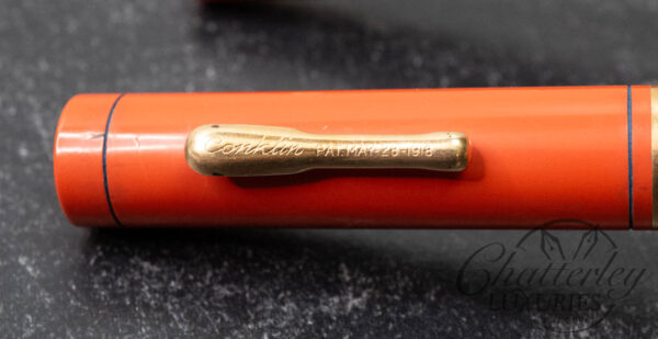 Conklin Endura Oversize Orange Fountain Pen and Mechanical Pencil Set - Image 9