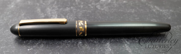 Platinum #3776 Higo Zogan Inlay Ichou Design Fountain Pen - Image 2