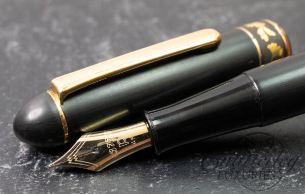 Platinum #3776 Higo Zogan Inlay Ichou Design Fountain Pen