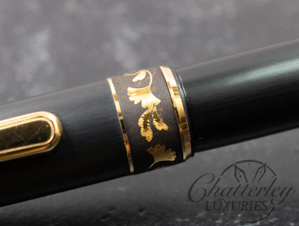 Platinum #3776 Higo Zogan Inlay Ichou Design Fountain Pen - Image 3