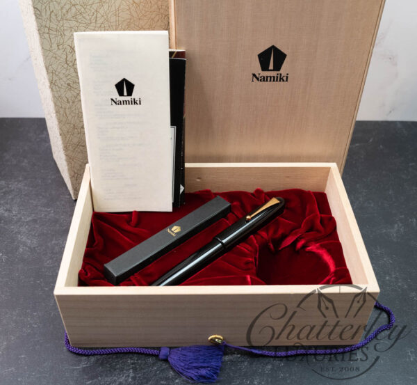 Namiki Emperor Black Urushi Fountain Pen - Image 4