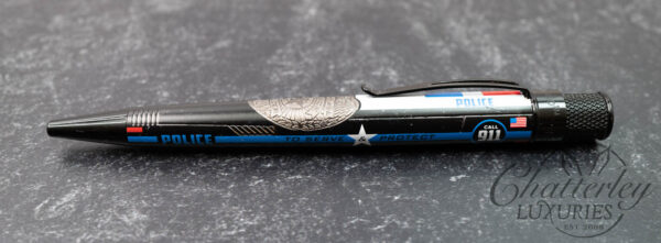 Retro 51 Tornado Thin Blue Line (Police Edition) Ballpoint Pen - Image 2