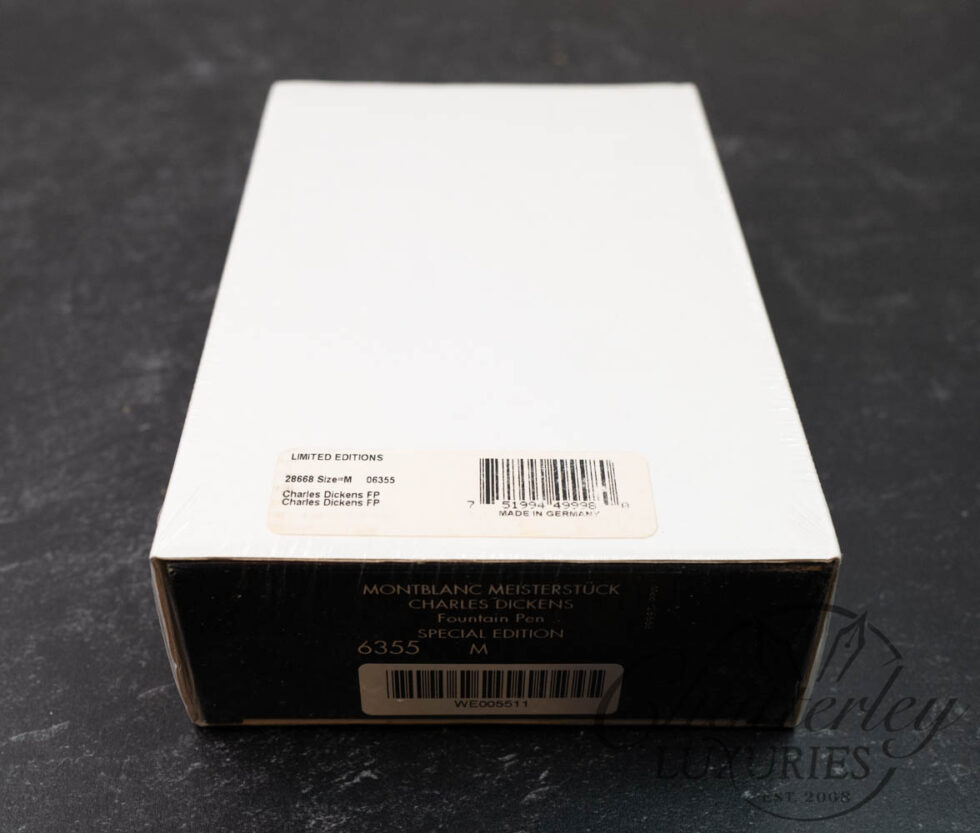 Montblanc Charles Dickens Limited Special Edition Fountain Pen (SEALED)