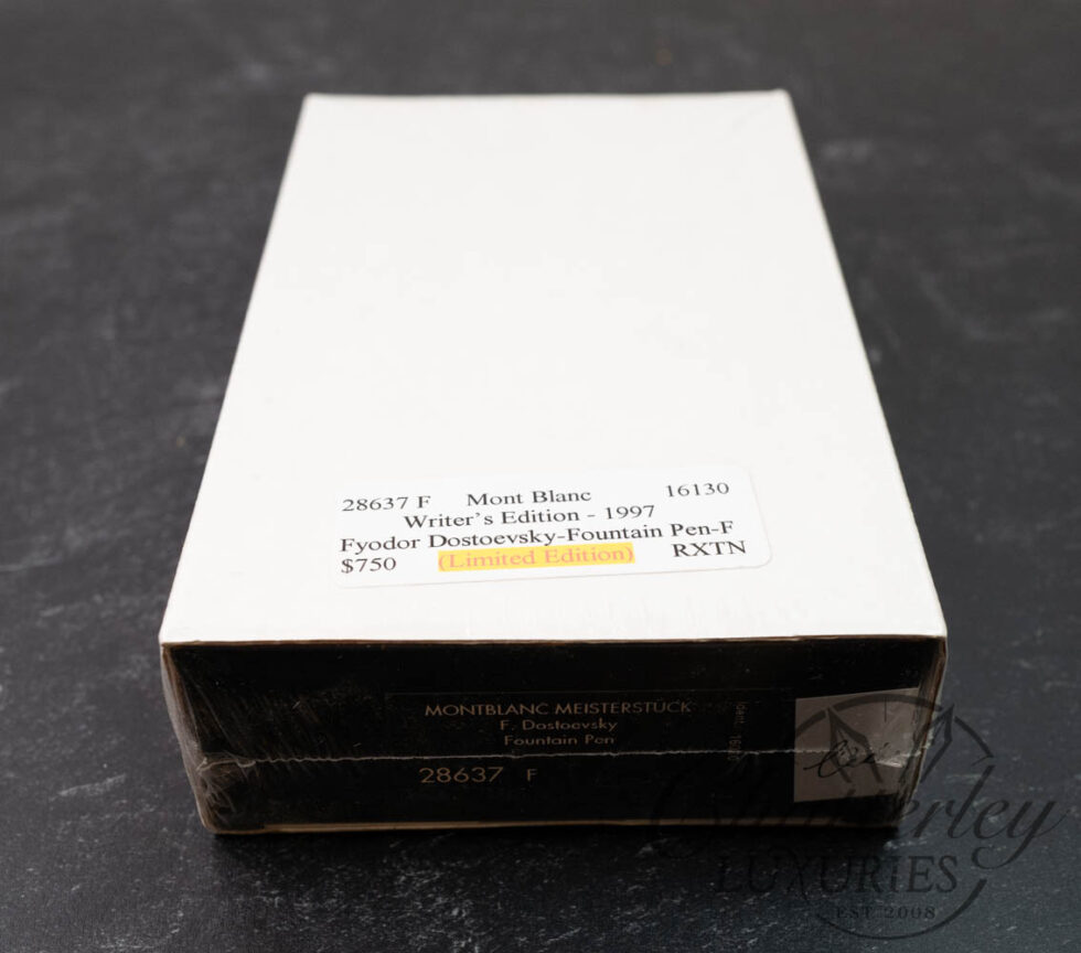 Montblanc F. Dostoevsky Limited Writers Edition Fountain Pen (SEALED)
