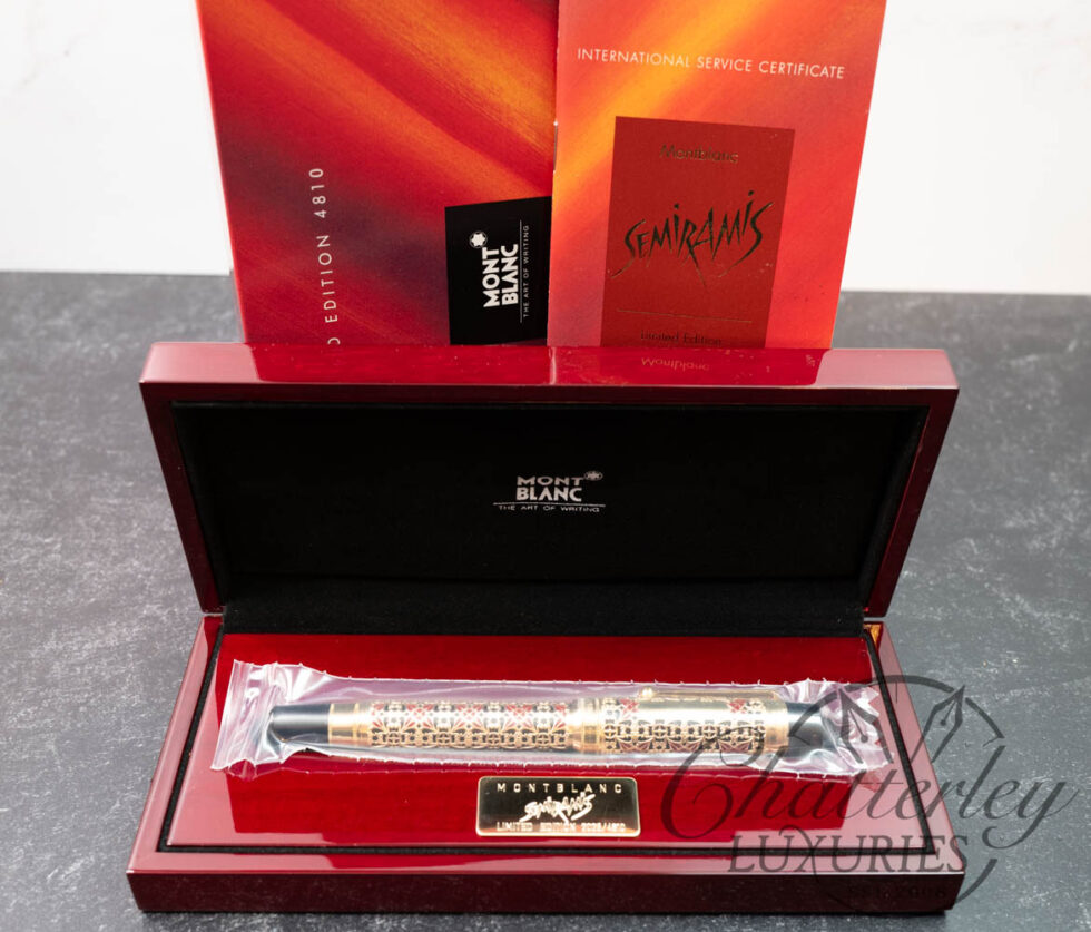 Montblanc Patron of Art Semiramis Limited Edition Fountain Pen (Sealed)