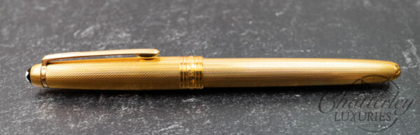 Montblanc 144 Solitaire Vermeil Barley Fountain Pen - Image 2