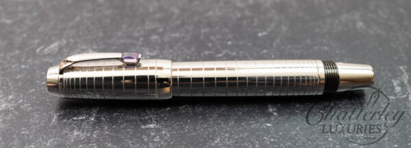 Montblanc Boheme Radial Steel with Amethyst Stone Fountain Pen - Image 2