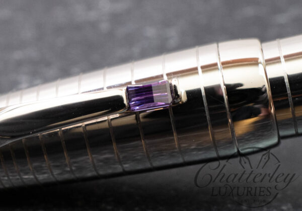 Montblanc Boheme Radial Steel with Amethyst Stone Fountain Pen - Image 4
