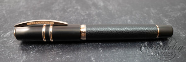 Visconti Homo Sapiens Dual Touch Black Leather Fountain Pen - Image 2
