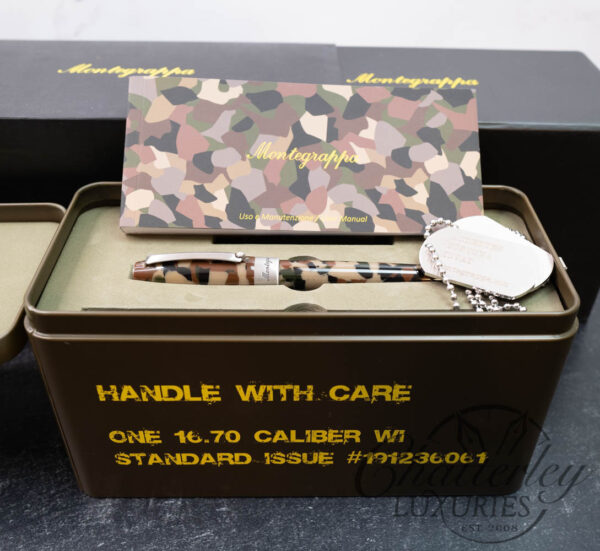 Montegrappa Fortuna Camouflage Fountain Pen - Image 2