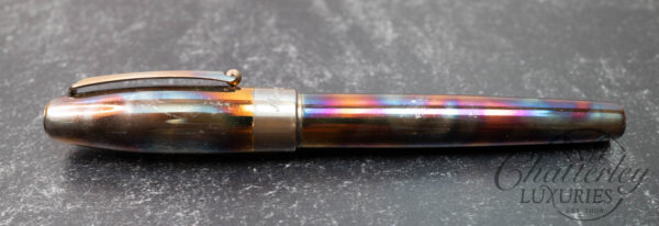 Montegrappa Fortuna Blue Blazer Fountain Pen - Image 2