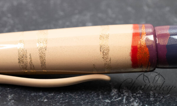Danitrio Maki-e Haiku - The Dawn of New Year's Day on Takumi With Painted Clip Fountain Pen - Image 11