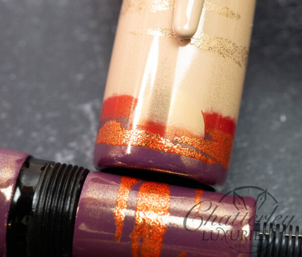 Danitrio Maki-e Haiku - The Dawn of New Year's Day on Takumi With Painted Clip Fountain Pen - Image 10