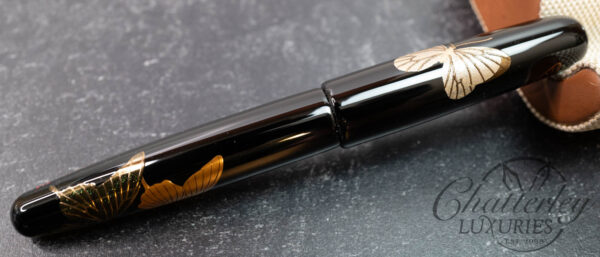 Danitrio Maki-e Butterfly on Takumi With Clip Fountain Pen - Image 4