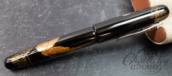 Danitrio Maki-e Butterfly on Takumi With Clip Fountain Pen - Image 5