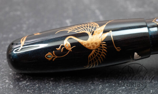 Danitrio Maki-e Arabesque on Hyotan Fountain Pen - Image 7