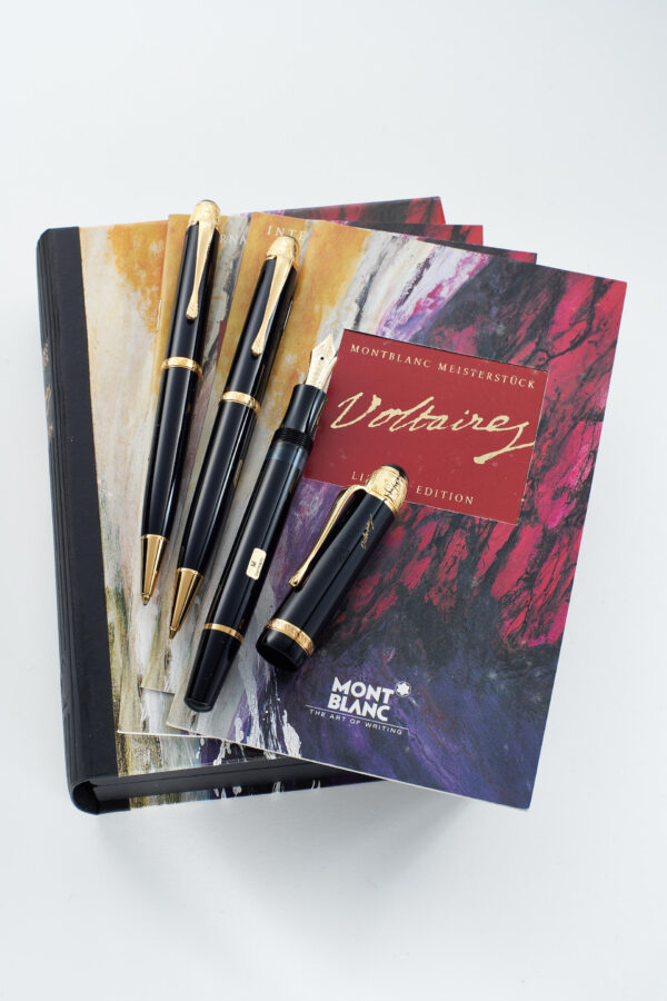 Montblanc Voltaire Writers Limited Edition Fountain Pen Set (SEALED) - Image 2